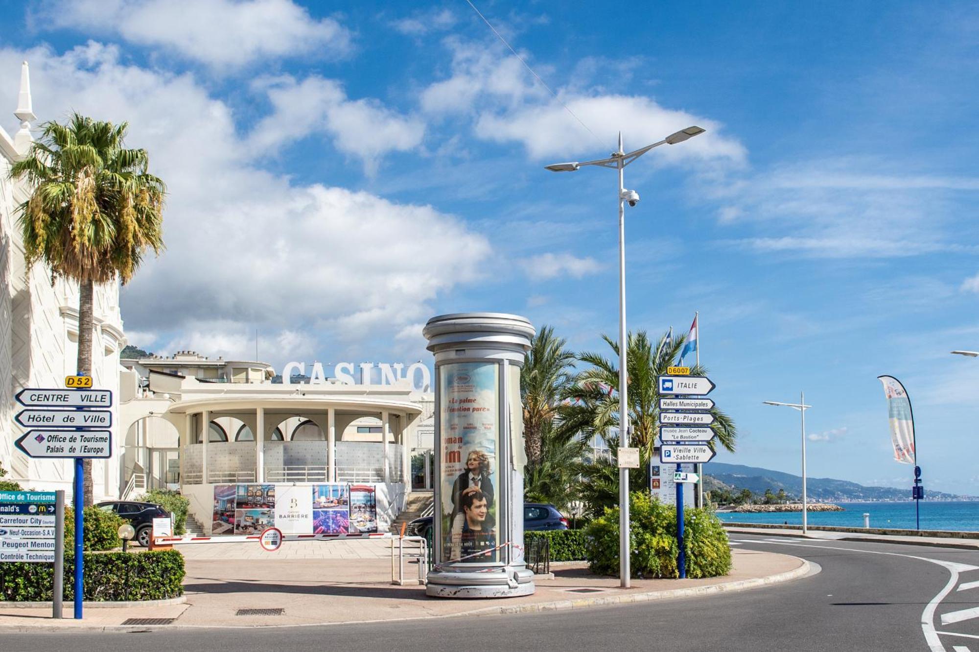 Ferienwohnung "Aux Rivages Du Parc" Plein Centre, Calme, Plage Menton Exterior foto