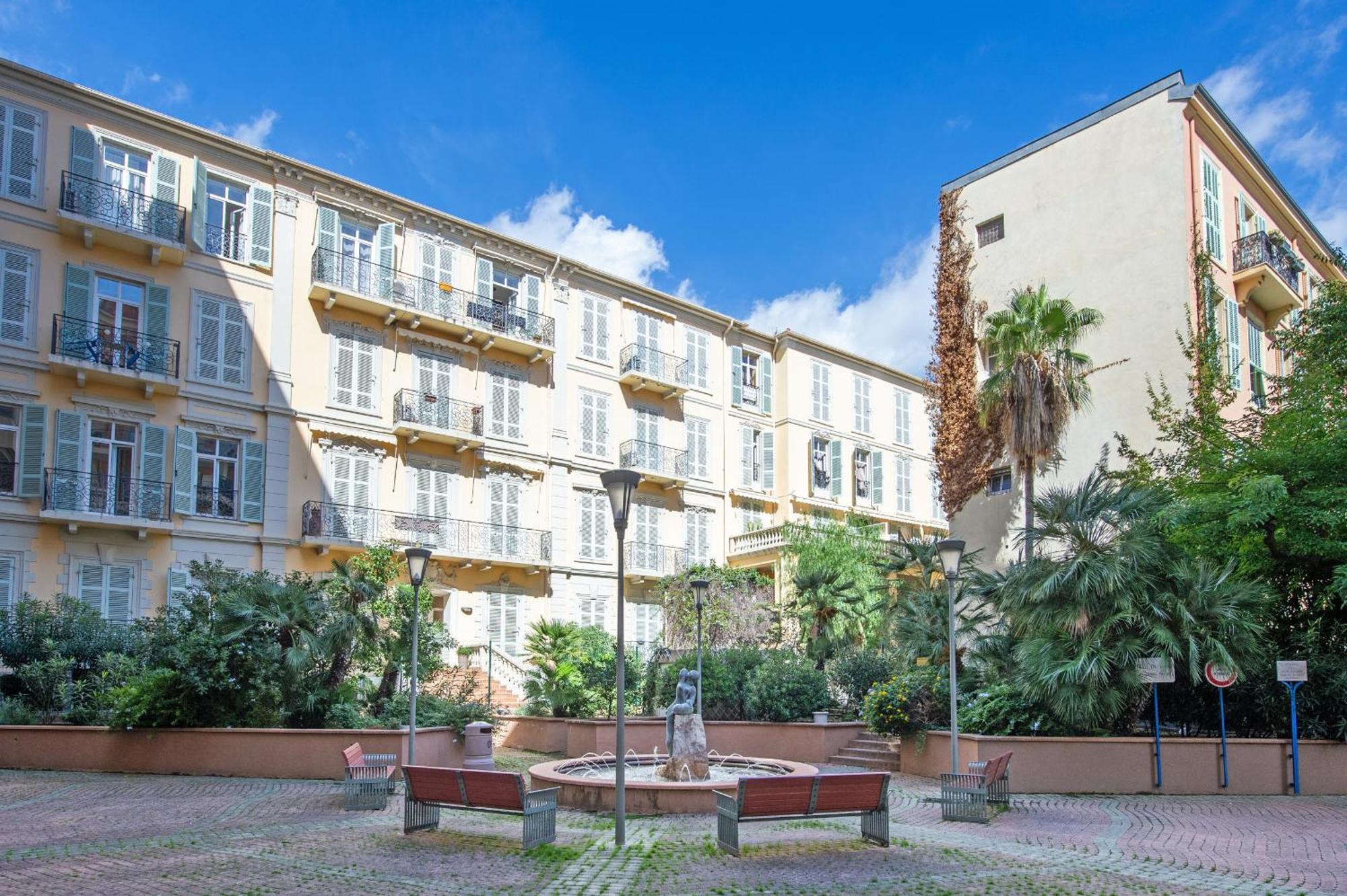 Ferienwohnung "Aux Rivages Du Parc" Plein Centre, Calme, Plage Menton Exterior foto